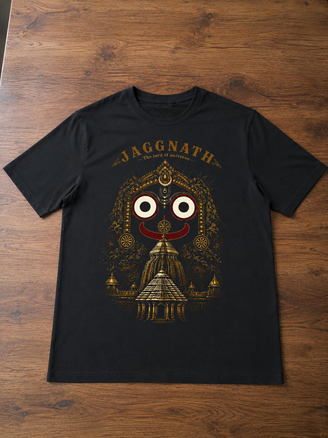 Unisex Jagannath T-shirt Black